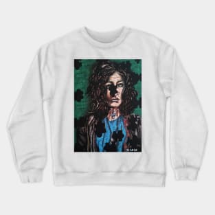 Doom Patrol - "Missing Some Of The Pieces" Crazy Jane portrait (original) Crewneck Sweatshirt